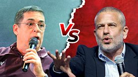 ינון מגל, בן כספית, צילום: פלאש 90/ חיים גולדברג, משה שי