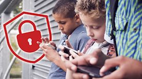 ילדים וסמארטפונים, צילום: shutterstock