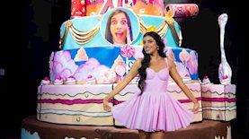 עומר לוי ועוגת המיליון, צילום: יובל אטיאס