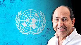 רמי לוי והאו''ם, צילום: באדיבות רמי לוי, shutterstock