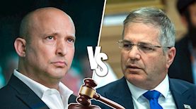 יואב קיש, נפתלי בנט, צילום: פלאש 90/ יונתן זינדל, אבשלום ששוני