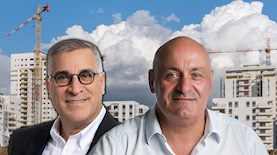 יוסי אברהמי ואבישי בן חיים, צילום: יונתן בלום, רז רוגובסקי, shutterstock