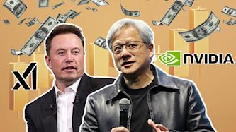 ג'נסן הואנג, אילון מאסק, צילום: shutterstock