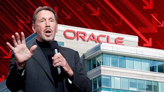 לארי אליסון ואורקל, צילום: shutterstock, ויקיפדיה/ Oracle PR