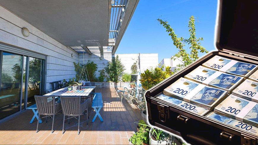 פנטהאוז כפר סבא, צילום: אביב קפילוטו