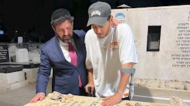 עידן דנינו ומרדכי חסידים, צילום: הרבנית של האינסטגרם