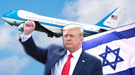 דונלד טראמפ ואייר פורס 1, צילום: shutterstock