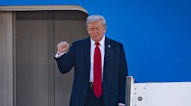 דונלד טראמפ בישראל, צילום: פלאש 90/ חיים גולדברג