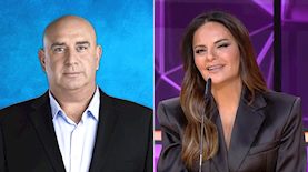 אופירה אסייג, ניר דבורי, צילום: מסך קשת 12, ויקיפדיה/ עופר חג׳יוב