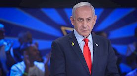 נתניהו באולפן הפטריוטים ערוץ 14, צילום: אלוני מור, פלאש 90