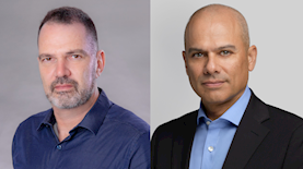 מנכ"ל בנק פועלים ידין ענתבי ויו"ר הוועד רוני גרפונקל, צילום: יונתן בלום, ענבר מרמרי