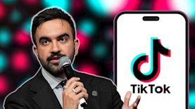 זוהרן מדאני וטיקטוק, צילום: shutterstock