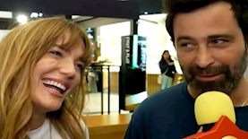 יהודה לוי ודנה פרידר, צילום: מסך גיא פינס, קשת 12