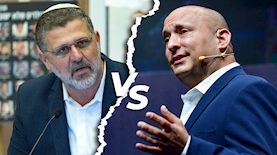 נפתלי בנט, אביחי בוארון, צילום: פלאש 90/ אבשלום ששוני, יונתן זינדל