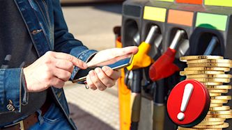 תשלום בתחנות דלק, צילום: shutterstock