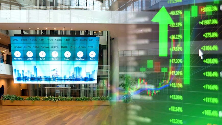 עליות בבורסת תל אביב, צילום: shutterstock