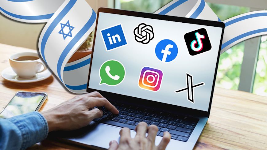 ישראלים ברשתות החברתיות, צילום: shutterstock