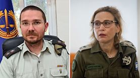 יפעת תומר ירושלמי, מתן סולומש, צילום: פלאש 90/ יונתן זינדל, דובר צהל