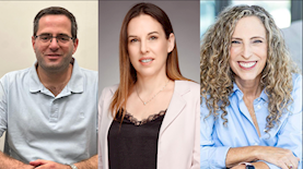 שרון עמית, שי-לי שפיגלמן ואלעד רוזנבאום, צילום: שרון לוין, דורון לצטר ודוברות איכילוב