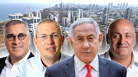 יוסי אברהמי, בנימין נתניהו, שי אהרונוביץ', אבישי בן חיים, צילום: יונתן בלום, פלאש 90/ יונתן זינדל, ויקיפדיה/ אביחי סוחר, רז רוגובסקי, shutterstock