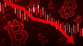 ירידות בקריפטו, צילום: shutterstock