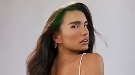 אדל בספלוב בצילומי קמפיין ליראק פריז, צילום: שי פרנקו