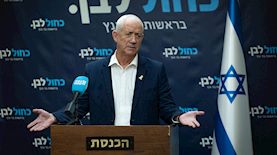 בני גנץ, צילום: פלאש 90/ יונתן זינדל