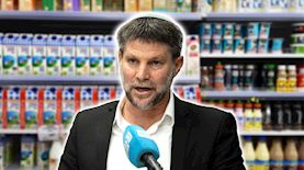 בצלאל סמוטריץ' ורפורמת החלב, צילום: shutterstock, פלאש 90/ יונתן זינדל