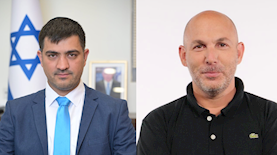 יואב בן יצחק ומיכאל יצחקוב, צילום: שבתאי טל