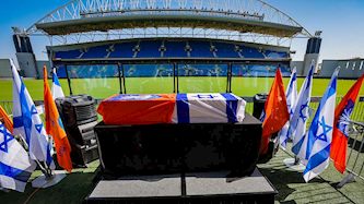 הלווית מרים פיירברג, צילום: פלאש 90/ טל גל