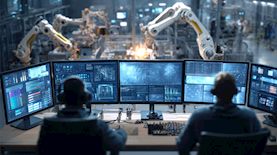 בינה מלאכותית ותעשייה-אילוסטרציה AI