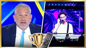 הכוכב הבא לאירוויזיון, הפטריוטים, צילום: מסך קשת 12, ערוץ 14