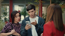 אורי ורד בקמפיין בנק הפועלים, צילום: מסך