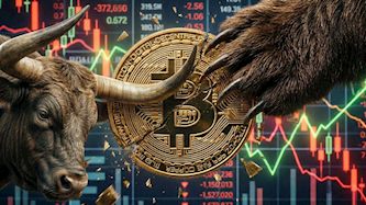 שוק הביטקוין (נוצר בבינה מלאכותית)