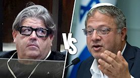 איתמר בן גביר, רני רהב, צילום: פלאש 90/ יונתן זינדל, אורן בן חקון