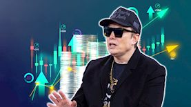 אילון מאסק ומניות, צילום: shutterstock