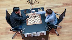 Jerusalem Masters 2025 אנאנד מול מקסים רודשטיין הישראלי, צילום: שלום אלבז PR