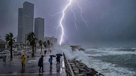 סופה בישראל-אילוסטרציה AI