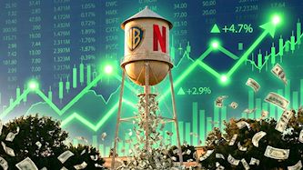 נטפליקס והאחים וורנר - אילוסטרציה AI