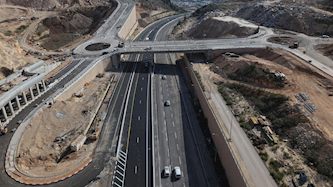 המחלף החדש בכביש 60, צילום: נתיבי ישראל