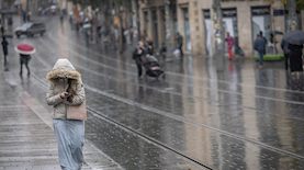 סופת ביירון בירושלים, צילום: פלאש 90/ חיים גולדברג