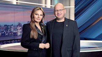 חיים לוינסון ואופירה אסייג, צילום: קשת 12