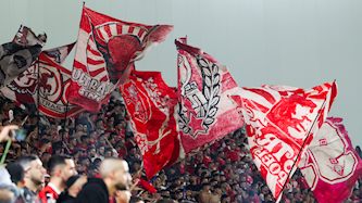 אוהדי הפועל תל אביב, צילום: Danny Maron/Flash90