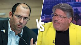 רני רהב, שמחה רוטמן, צילום: מסך I24NEWS, פלאש 90/ חיים גולדברג