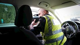 משטרת התנועה בפעולה, צילום: דוברות משטרת ישראל