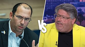 רני רהב, שמחה רוטמן, צילום: מסך I24NEWS, פלאש 90/ חיים גולדברג