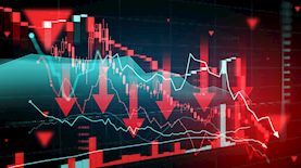 ירידות בבורסה, צילום: shutterstock