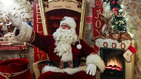 סנטה קלאוס, צילום: ג'מאל עוואד, פלאש 90