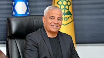 בני ביטון ראש עיריית דימונה, צילום: אהוד אלול