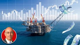 ירון זליכה על אסדות הגז, צילום: אלבטרוס, shutterstock